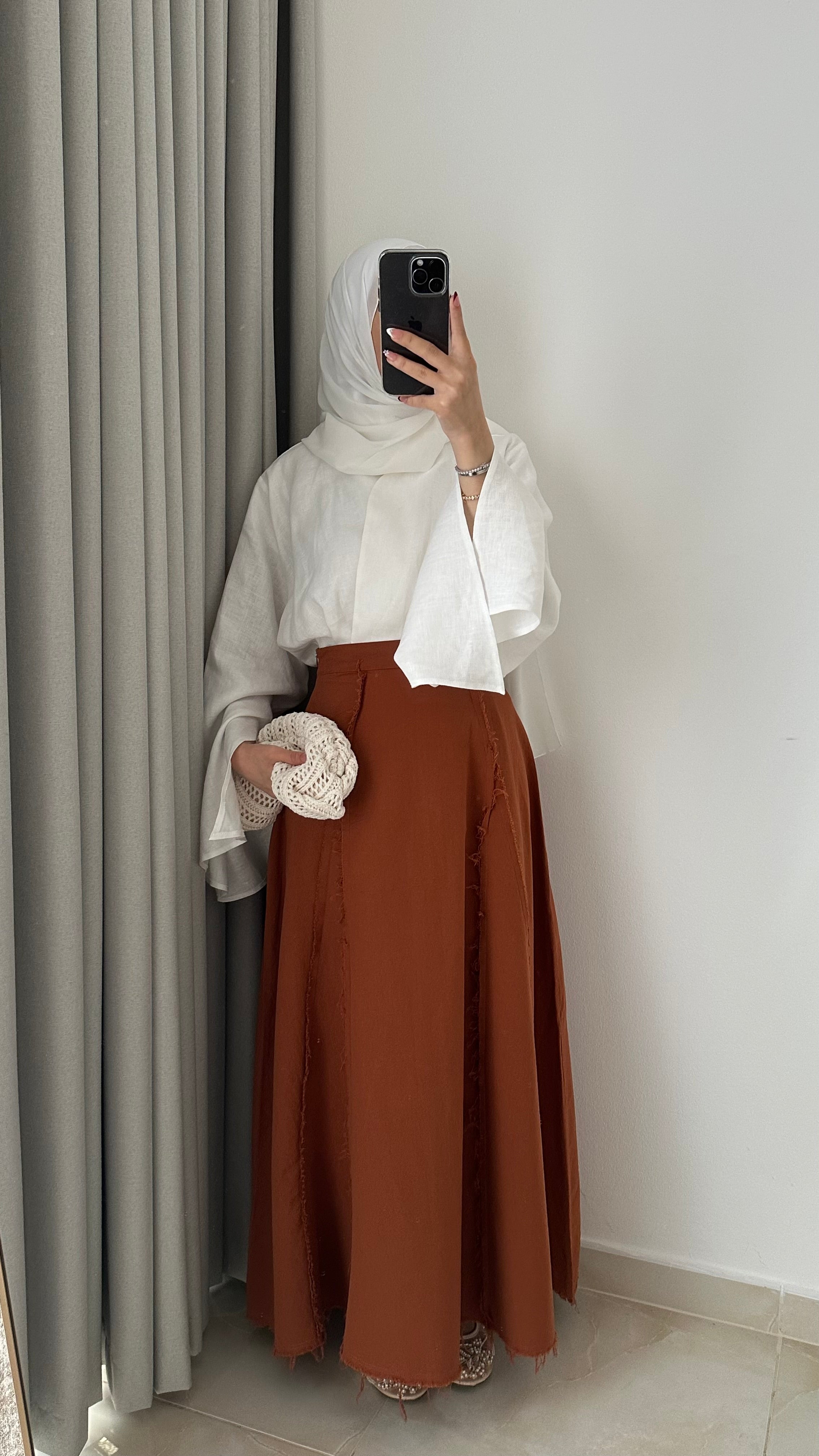 IRIS Linen Skirt