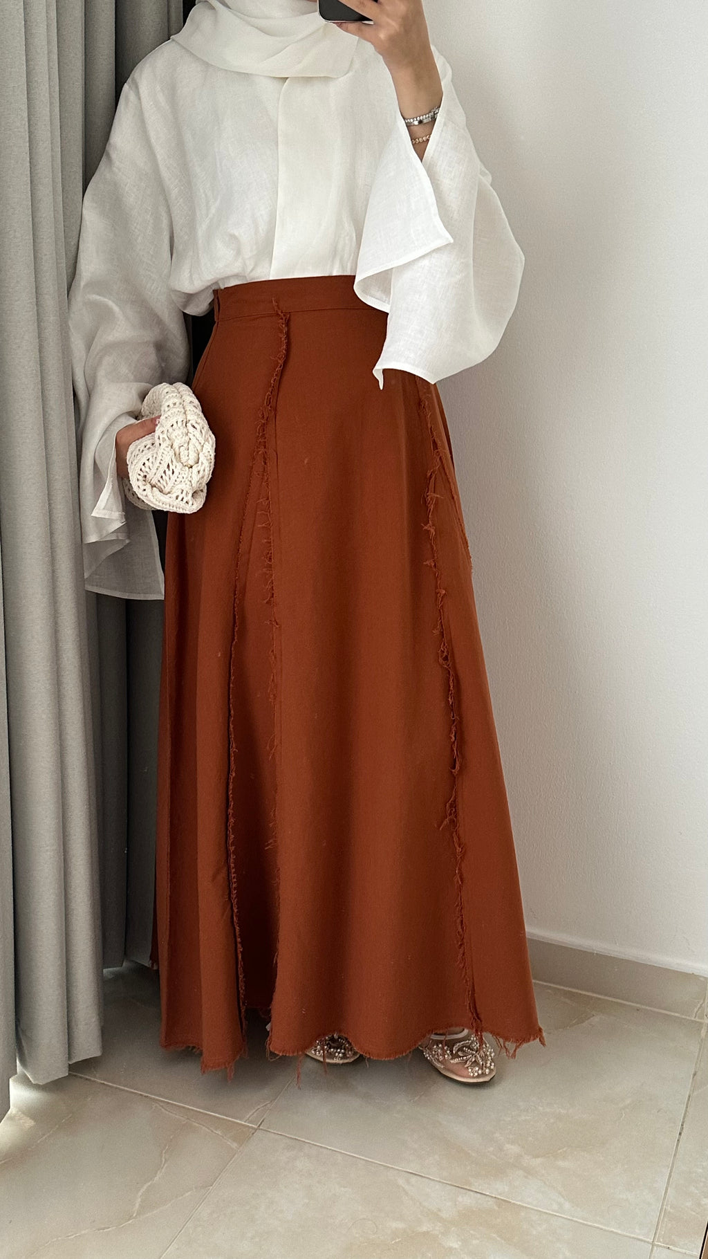 IRIS Linen Skirt